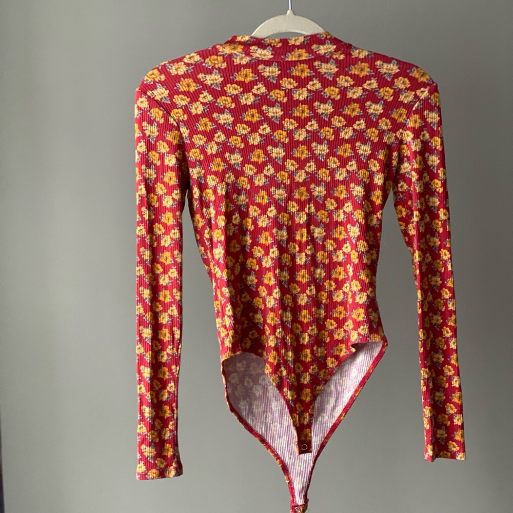 Fall Patterned Bodysuit